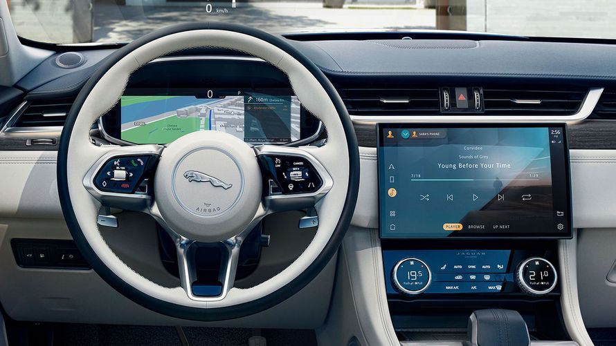 Технологии Ягуар Эф Пейс